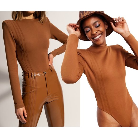 IVY PARK Brown Long Sleeve Bodysuit - Picture 4 of 9